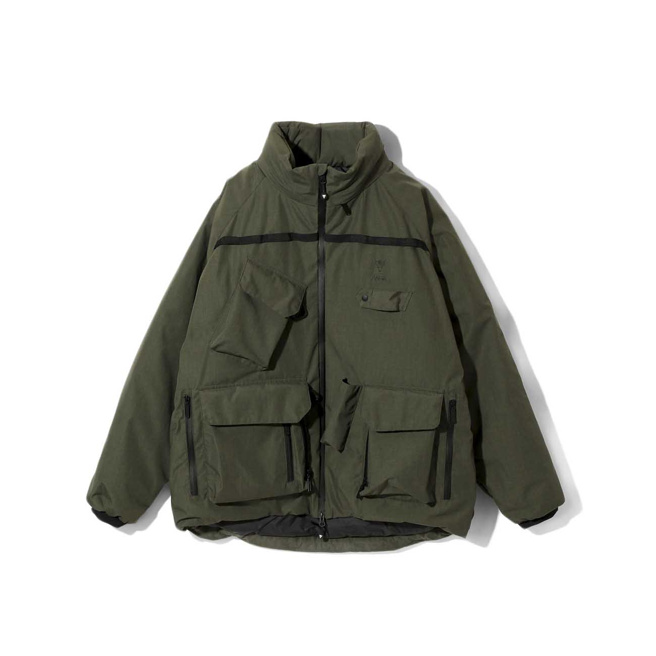 South2 West8 × Nanga / TENKARA TROUT DOWN JACKET (Olive)